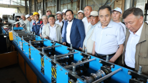 Ақсақалдар кеңесі АНК посетили в Алматы цех «Metall Prom Group»