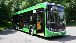В Алматы запускают новые электроавтобусы