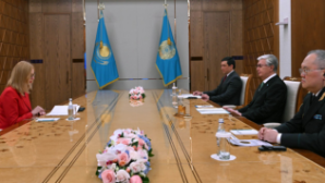 Глава государства принял председателя Группы подразделений финансовых разведок «Эгмонт»