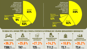 Алматы остается на лидирующей позиции в секторе торговли