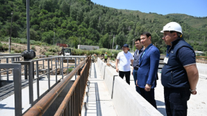Дархан Сатыбалды проверил модернизацию системы водоснабжения