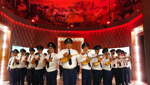 200 полицейских исполнили кюй «Адай» в области Абай  