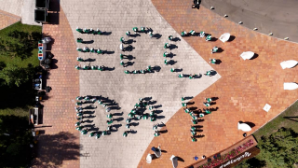 День без пластика: необычный экофлешмоб провели в Астане