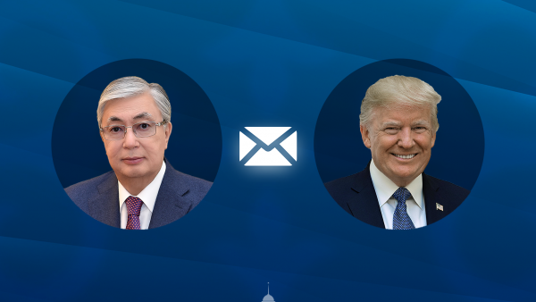 Глава государства поздравил президента США