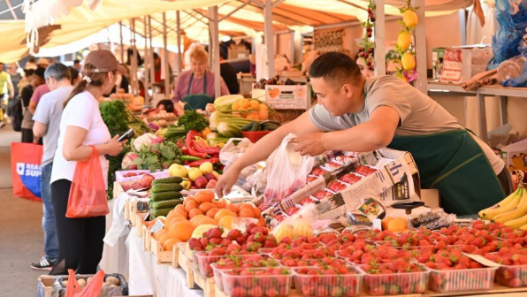 Более 22 тыс. тонн сельхозпродукции реализовали на ярмарках выходного дня в Алматы
