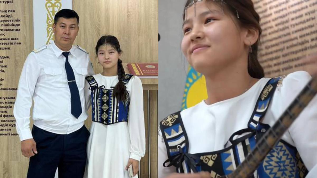 Полицейские в Атырау отметили День домбры в кругу семьи