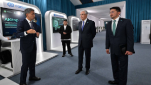 Президент Токаев ознакомился с отечественными AI проектами