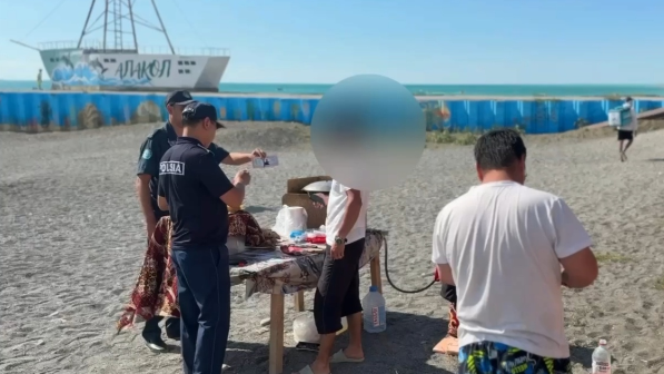 Полицейские провели рейд на побережье Алаколя