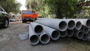 В Жетысуском районе Алматы идет масштабное строительство сетей водоснабжения 