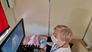 Медпоезд «Саламатты Қазақстан» прибыл в Мартук