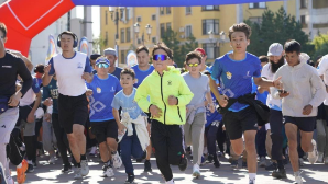 «Астана – город без наркотиков»: в столице прошел легкоатлетический забег