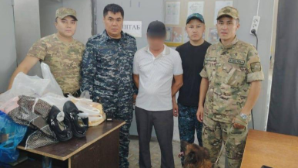 Гвардейцы предотвратили попытку проноса наркотиков в колонию Тараза 