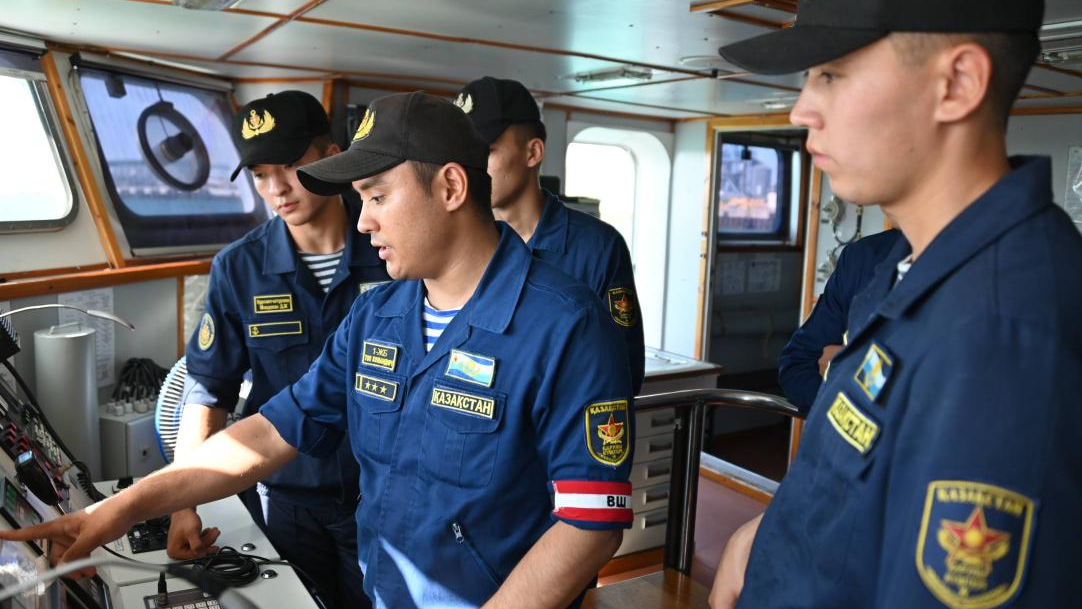 В Актау завершилась морская практика будущих офицеров
