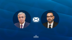 Токаев поздравил Короля Марокко с Днем Трона