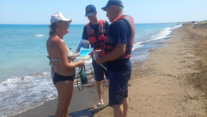 На побережье озера Балхаш усилены меры безопасности