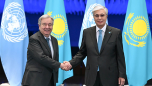 Глава государства провел переговоры с Антониу Гутерришем