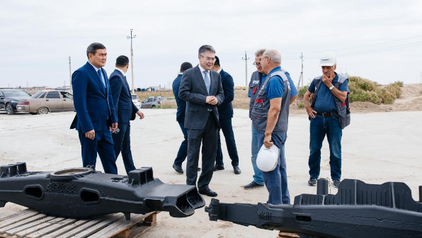 В Атырау началось строительство литейного завода