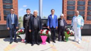 В Костанайской области открыт памятник национальной памяти