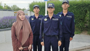 Гвардейцы нашли и вернули утерянную сумку астанчанке