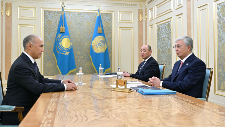 Токаев принял Уполномоченного по защите прав предпринимателей Каната Нурова