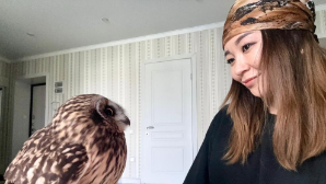 История о доброте и надежде: карагандинка спасла дикую сову и стала ее опекать  