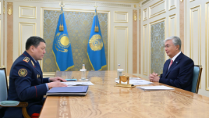 Министр МВД Ержан Саденов рассказал Президенту о криминогенной обстановке в стране