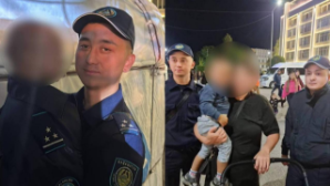 Полицейские оперативно нашли потерявшегося ребенка в области Абай