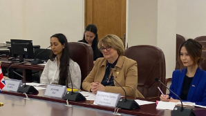 В Минздраве состоялась встреча с послом Великобритании в Казахстане Кэтрин Лич