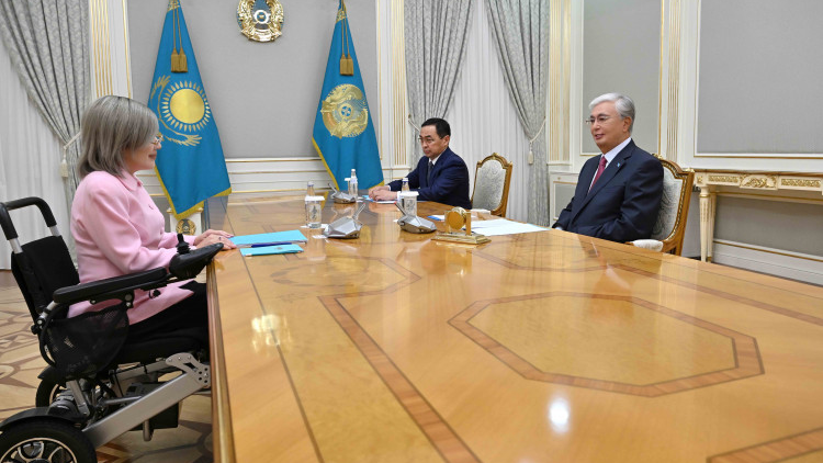Президент принял представителя Уполномоченного по правам человека по городу Астане 