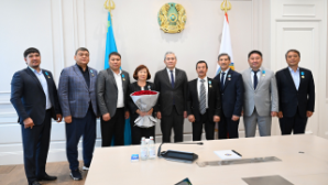 Строителям Алматы вручили государственные награды