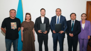 Академия искусств имени Жургенова подписала меморандум о сотрудничестве в сфере креативных индустрий