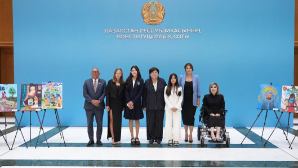 Победители детского конкурса «Конституция в творчестве детей» посетили Конституционный Суд