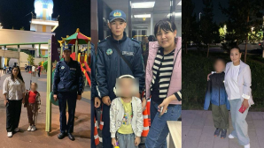 Гвардейцы нашли пятерых потерявшихся детей в Астане