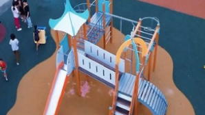 Новая игровая площадка для детей открылась в Алатауском районе Алматы 