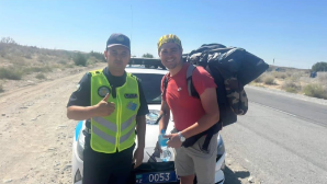 Турист из Польши поблагодарил полицейских Жетісу