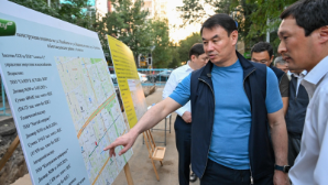 Аким Алматы ознакомился с ходом реконструкции инженерных сетей города