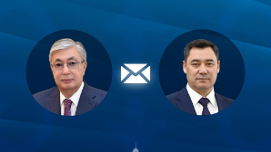 Касым-Жомарт Токаев поздравил президента Кыргызстана 