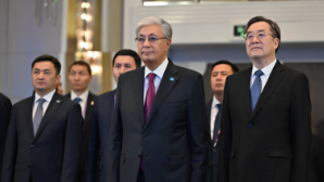 Токаев в режиме онлайн принял участие в церемонии открытия завода по производству компонентов для ветроэнергетики в Жамбылской области   