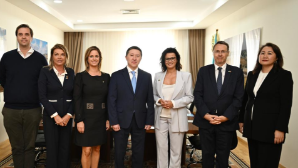 В МИД Казахстана прошла встреча с делегацией Парламента Бельгии