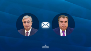 Токаев поздравил Президента Таджикистана с Днем независимости