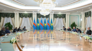 Президенты Казахстана и Демократической Республики Конго провели переговоры в расширенном формате