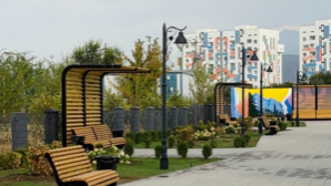 «Бюджет народного участия»: в Турксибском районе Алматы появилась новая пешеходно-прогулочная зона