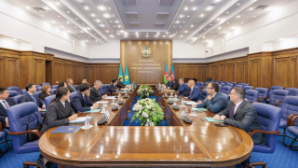 Встреча руководителей высших органов аудита Казахстана и Азербайджана состоялась в Астане