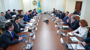 Роман Скляр провел встречу с представителями Ассоциации турецких и казахстанских бизнесменов