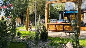 В Ауэзовском районе Алматы появился новый сквер