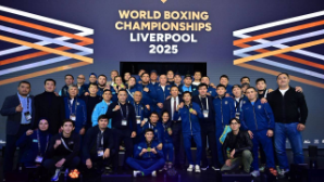 Сборная Казахстана по боксу выиграла командный зачет чемпионата мира в Ливерпуле