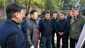 Дархан Сатыбалды проверил объекты, на которые поступили жалобы горожан после ливня