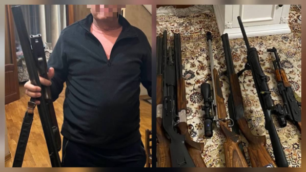 Полиция жестко проверяет оружие у алматинцев