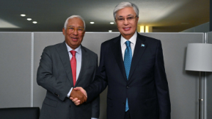 Глава государства провел переговоры с Президентом Европейского Совета