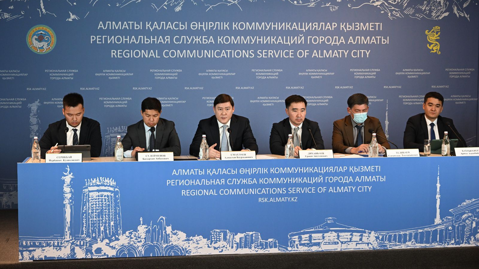 Строятся водозаборы и реконструируются теплосети в Алматы – Алмасхан Сматлаев